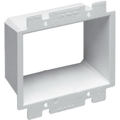 plastic electrical box extender|adjustable outlet box extenders.